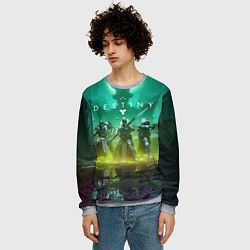 Свитшот мужской DESTINY 2 КОРОЛЕВА ВЕДЬМА САВАТУН, цвет: 3D-меланж — фото 2