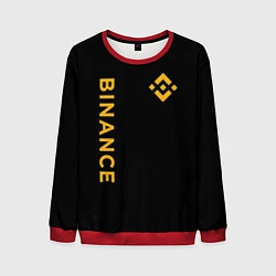 Мужской свитшот БИНАНС ЛОГО КАРБОН BINANCE LOGO