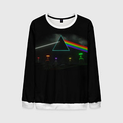 Свитшот мужской ПИНК ФЛОЙД PINK FLOYD LOGO, цвет: 3D-белый