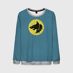 Свитшот мужской Космические Волки цвет легиона 6, цвет: 3D-меланж