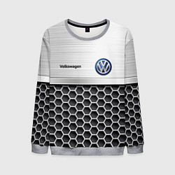Свитшот мужской Volkswagen Стальная решетка, цвет: 3D-меланж