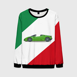 Свитшот мужской Lamborghini Италия, цвет: 3D-черный