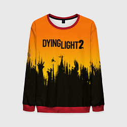 Мужской свитшот DYING LIGHT 2 ХОРОШЕЙ НОЧИ И УДАЧИ