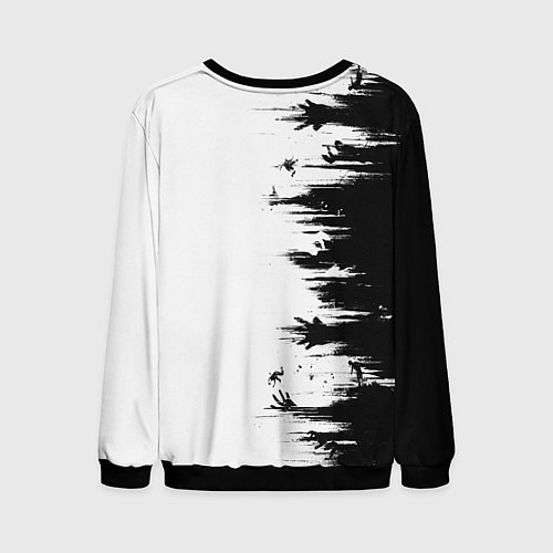 Мужской свитшот DYING LIGHT 2 GOOD NIGHT AND GOOD LUCK / 3D-Черный – фото 2