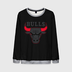 Мужской свитшот CHICAGO BULLS ЧИКАГО БУЛЛС ЯРОСТЬ БЫКА