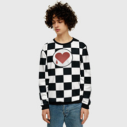 Свитшот мужской Плакальщики цвет ордена, цвет: 3D-черный — фото 2