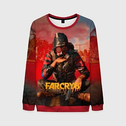 Свитшот мужской Far Cry 6 - Повстанец, цвет: 3D-красный
