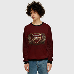 Свитшот мужской Arsenal London, цвет: 3D-черный — фото 2