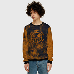 Свитшот мужской Пираты сердца из Ван Пис, цвет: 3D-черный — фото 2