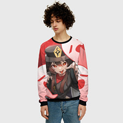 Свитшот мужской ХУ ТАО С ПРИЗРАКАМИ, цвет: 3D-черный — фото 2