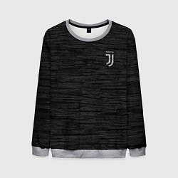 Свитшот мужской Juventus Asphalt theme, цвет: 3D-меланж