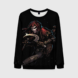 Свитшот мужской The Grim Buffoon, цвет: 3D-черный