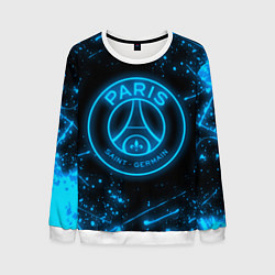 Мужской свитшот PSG NEON STYLE SPORT ПСГ НЕОН