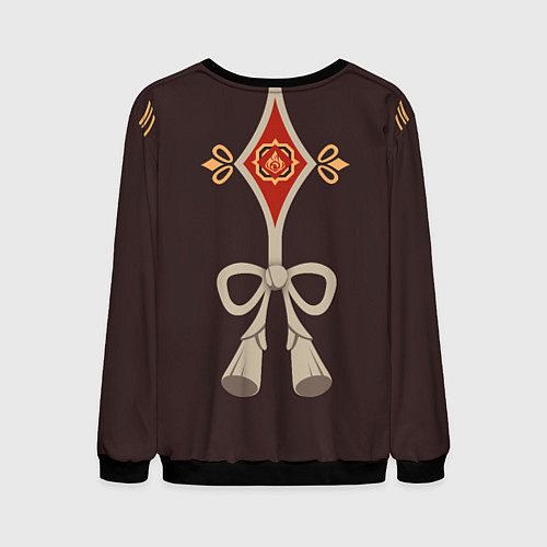 Мужской свитшот КОСТЮМ ХУ ТАО HU TAO / 3D-Черный – фото 2