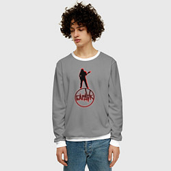 Свитшот мужской Бардак Grey theme, цвет: 3D-белый — фото 2