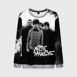 Свитшот мужской Группа Arctic monkeys, цвет: 3D-меланж