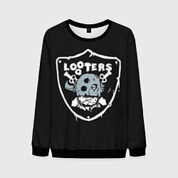 Свитшот мужской Looters, цвет: 3D-черный