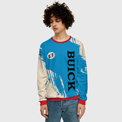 Свитшот мужской Buick Logo emblem, цвет: 3D-красный — фото 2