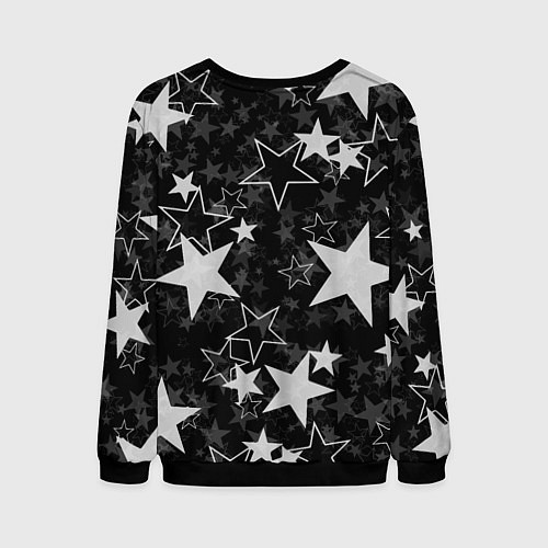 Мужской свитшот HEART BENDY AND THE INK MACHINE / 3D-Черный – фото 2