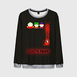 Мужской свитшот Южный парк главные персонажи South Park