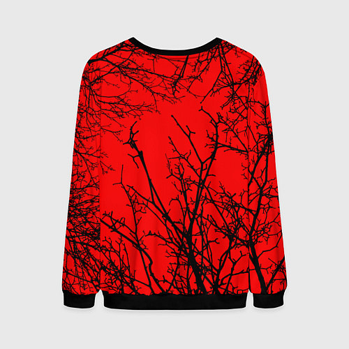 Мужской свитшот Dead by Daylight ворон / 3D-Черный – фото 2