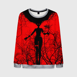 Свитшот мужской Dead by Daylight дух, цвет: 3D-меланж