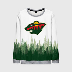 Мужской свитшот Minnesota Wild, Миннесота Уайлд Лес