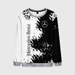 Свитшот мужской Mercedes-Benz: Black & White, цвет: 3D-меланж