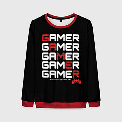 Мужской свитшот GAMER - GAMER - GAMER