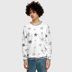 Свитшот мужской Звездочкиstars, цвет: 3D-меланж — фото 2
