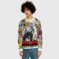 Свитшот мужской Comix zone mutants, цвет: 3D-белый — фото 2