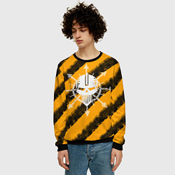 Свитшот мужской Iron within, Iron without, цвет: 3D-черный — фото 2