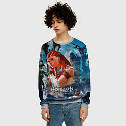 Свитшот мужской Aloy Horizon, цвет: 3D-меланж — фото 2