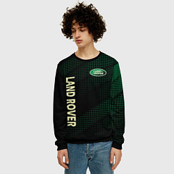 Свитшот мужской Land Rover , Ленд Ровер, цвет: 3D-черный — фото 2