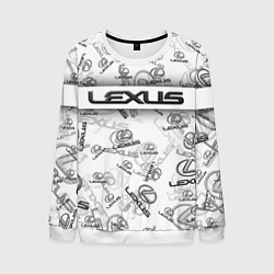 Мужской свитшот LEXUS BIG EMBLEMA PATTERN