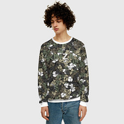 Свитшот мужской KINZA камуфляж, цвет: 3D-белый — фото 2