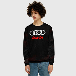 Свитшот мужской Audi спорт, цвет: 3D-черный — фото 2