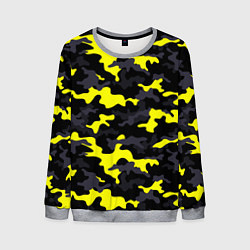 Свитшот мужской Black Camo, цвет: 3D-меланж