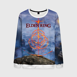 Свитшот мужской Elden Ring, Logo, цвет: 3D-белый