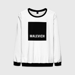 Свитшот мужской MALEVICH, цвет: 3D-черный