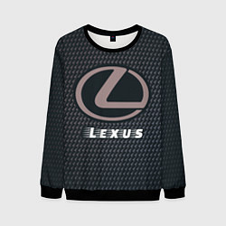 Свитшот мужской LEXUS Lexus - Карбон, цвет: 3D-черный