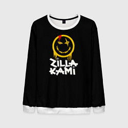Свитшот мужской ZillaKami x SosMula City Morgue Smile, цвет: 3D-белый