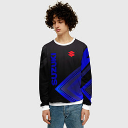 Свитшот мужской SUZUKI СУЗУКИ, цвет: 3D-белый — фото 2