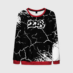 Свитшот мужской 228 rap трещины, цвет: 3D-красный