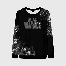 Свитшот мужской Alan wake алан уэйк, цвет: 3D-черный