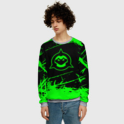 Свитшот мужской Battletoads, цвет: 3D-меланж — фото 2