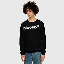 Свитшот мужской Плацебо Логотип, цвет: 3D-черный — фото 2