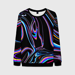 Свитшот мужской Vanguard pattern Neon, цвет: 3D-черный