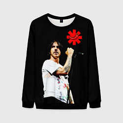 Свитшот мужской Red Hot Chili Peppers RHCP, цвет: 3D-черный
