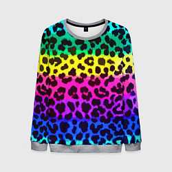 Мужской свитшот Leopard Pattern Neon